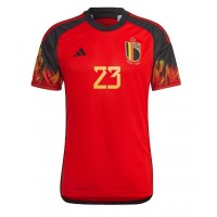 Camisa de time de futebol Bélgica Michy Batshuayi #23 Replicas 1º Equipamento Mundo 2022 Manga Curta